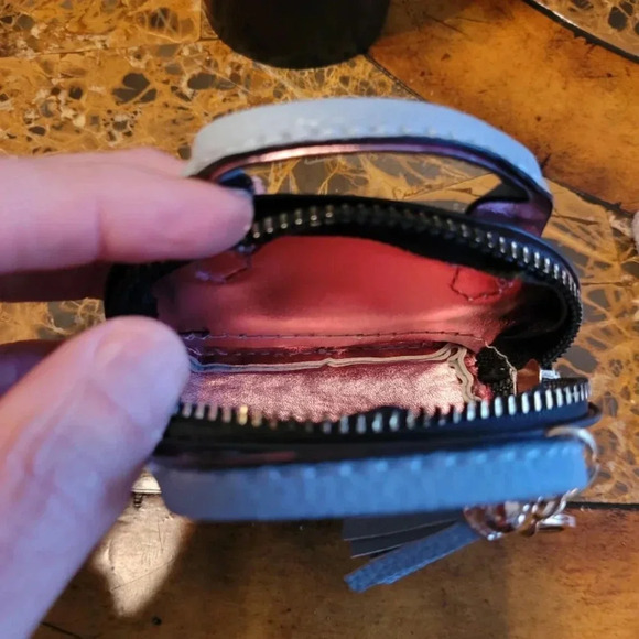 Elegant Light Blue Mini Handbag iPad case - Picture 9 of 9